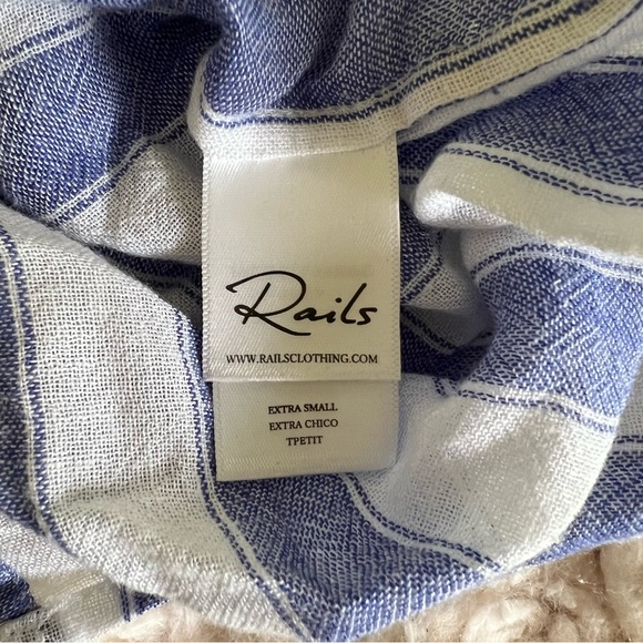 Rails cropped button down top - Picture 8 of 11